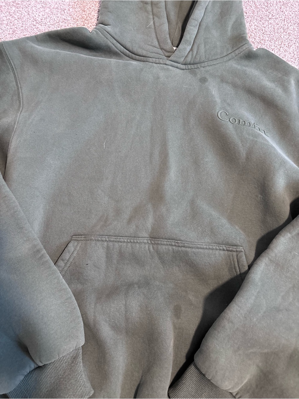 Comfrt Olive Green Women's Sweatsuit medium - Picture 4 of 5